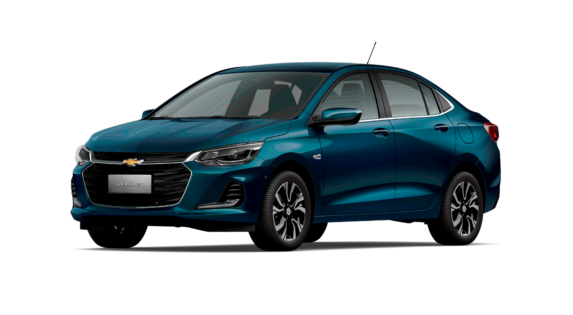 Chevrolet Chile Onix turbo sedán azul metálico