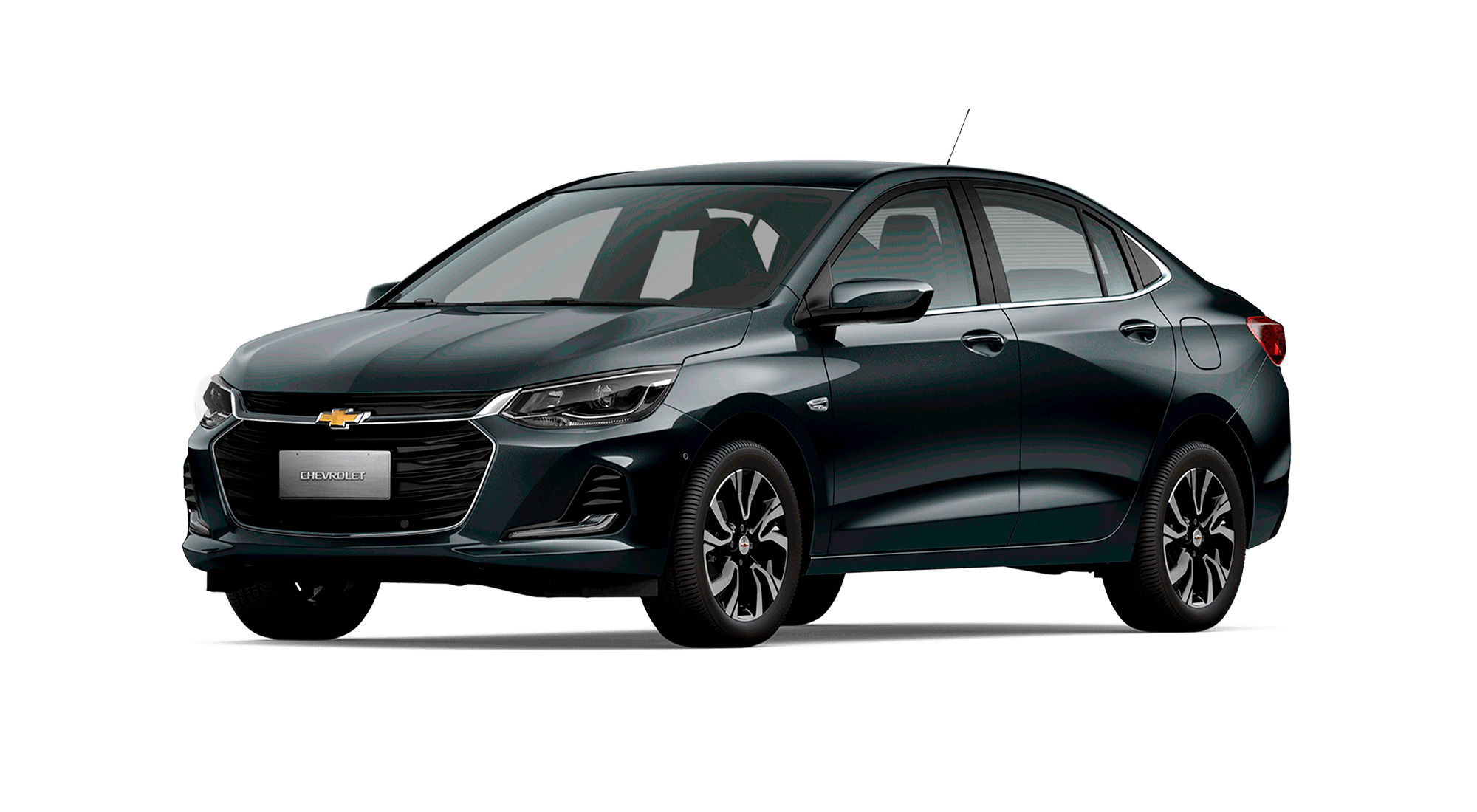 Chevrolet Chile Onix turbo sedán gris oscuro metálico