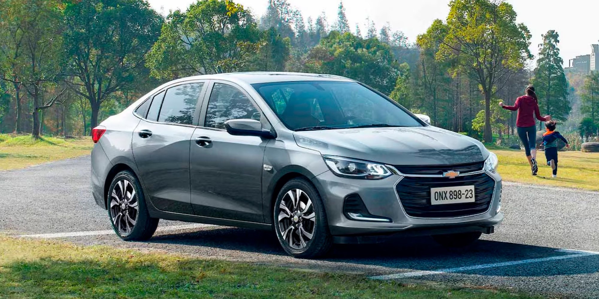 chevrolet chile  onix turbo sedan parachoque