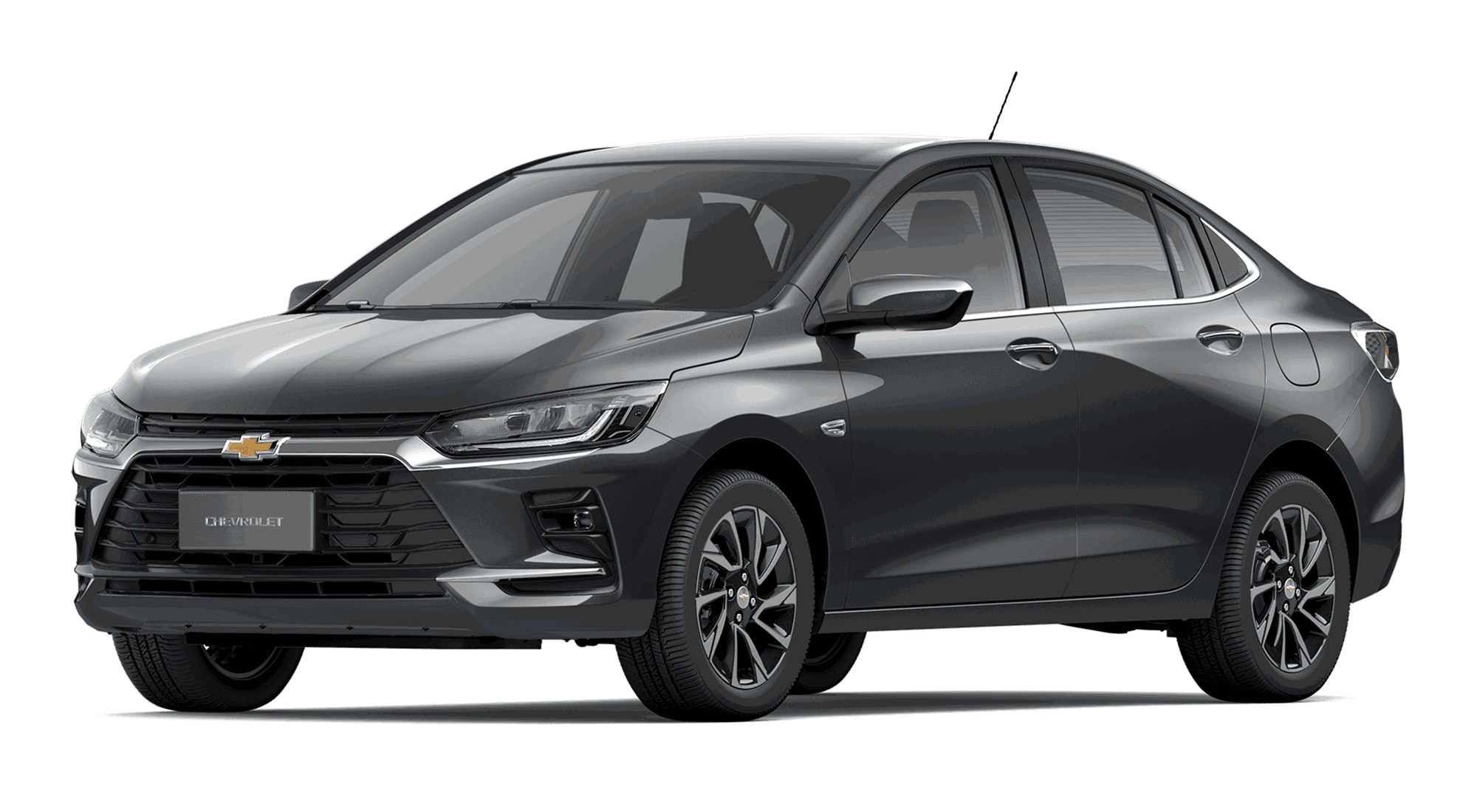 Chevrolet Onix sedán Premier gris metálico