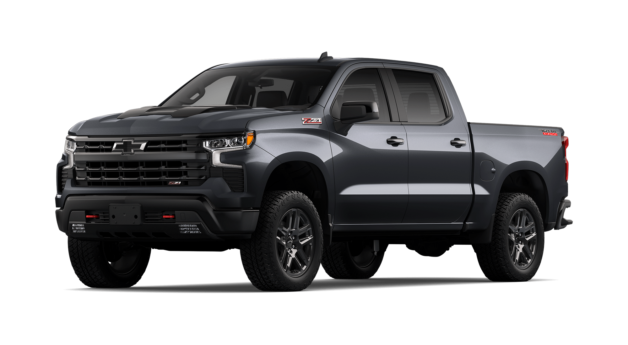 chevrolet chile silverado trail boss gris petróleo metálico