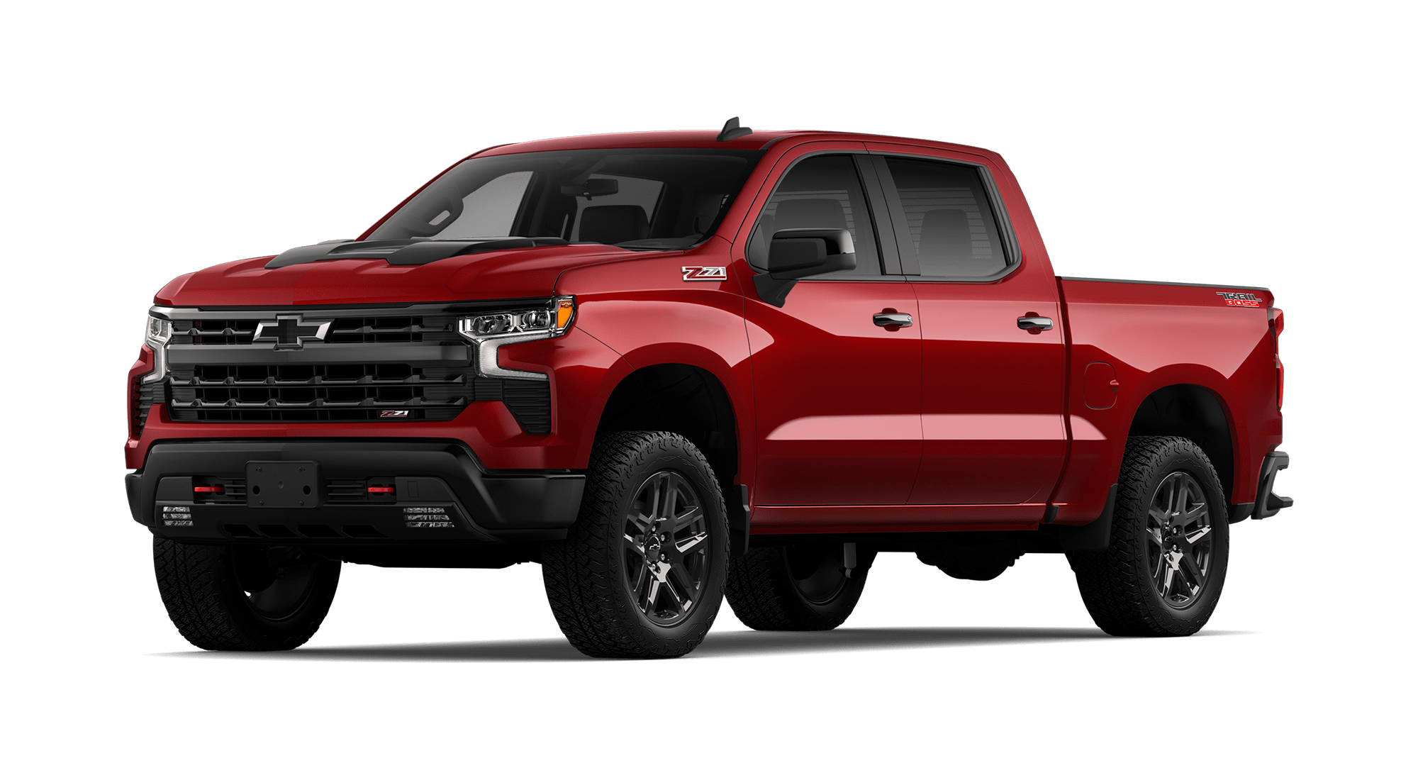 chevrolet chile silverado trail boss rojo metálico