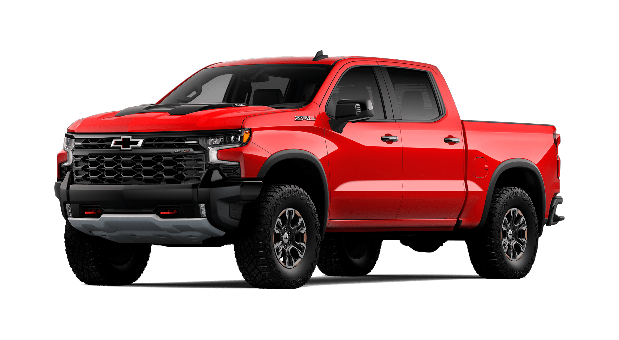 chevrolet chile silverado rojo brillante