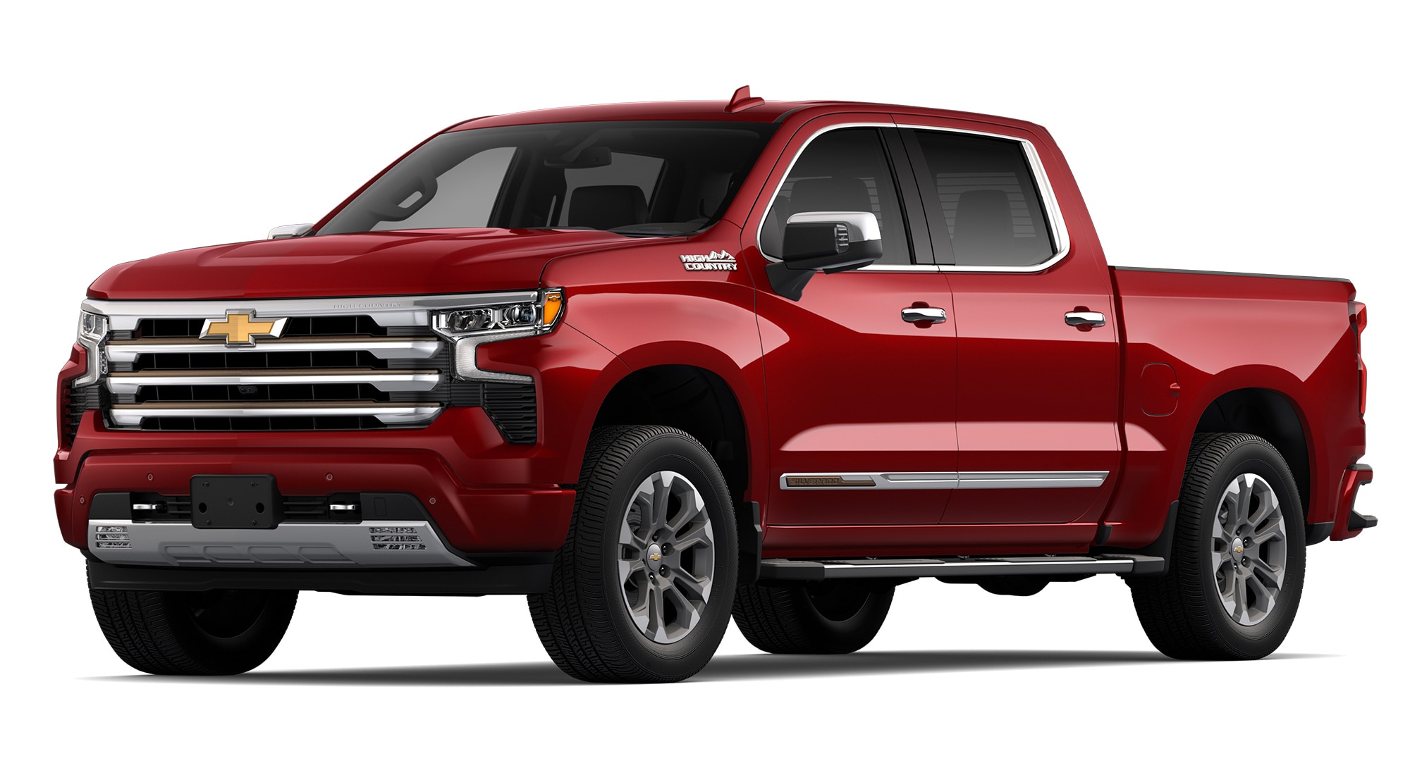 Chevrolet Silverado HIGH COUNTRY, rojo metalico