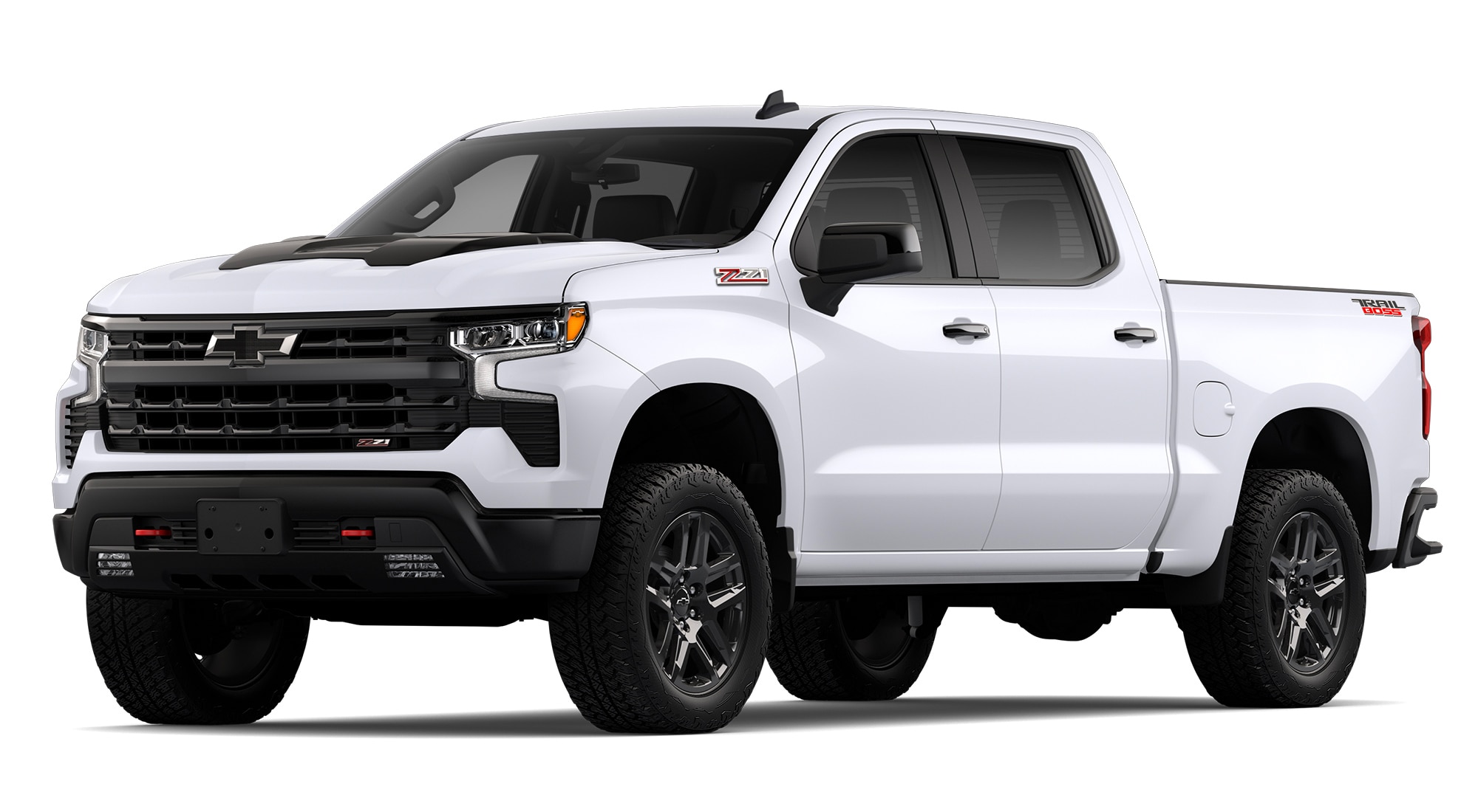 Chevrolet Silverado Z71 TRAILBOSS, Blanco Perla