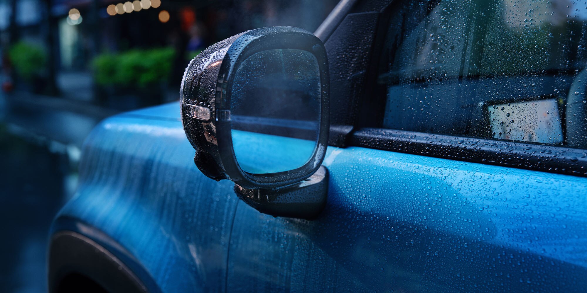 Espejo retrovisor Spark EUV azul