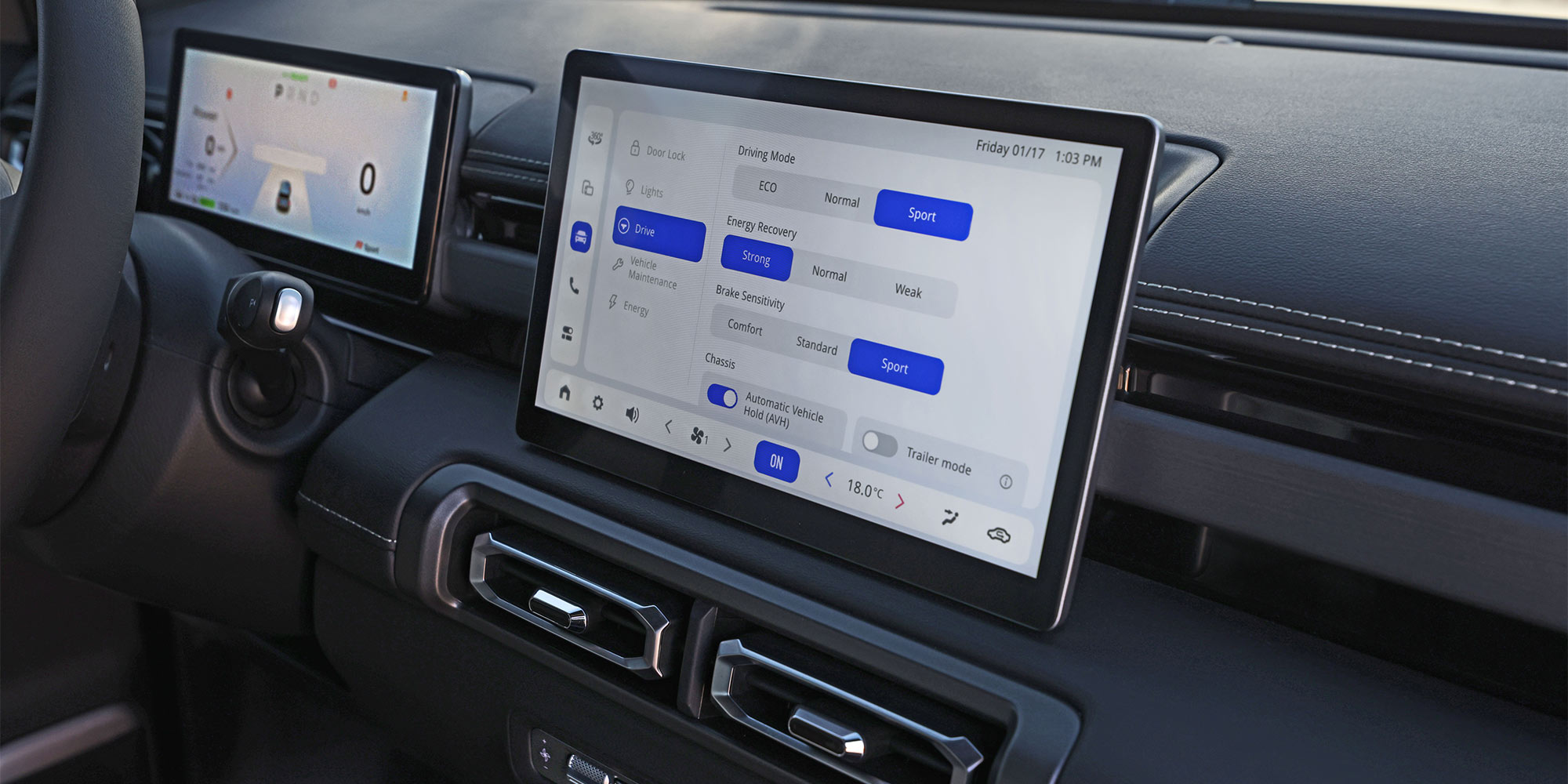 Pantalla interior digital Spark EUV