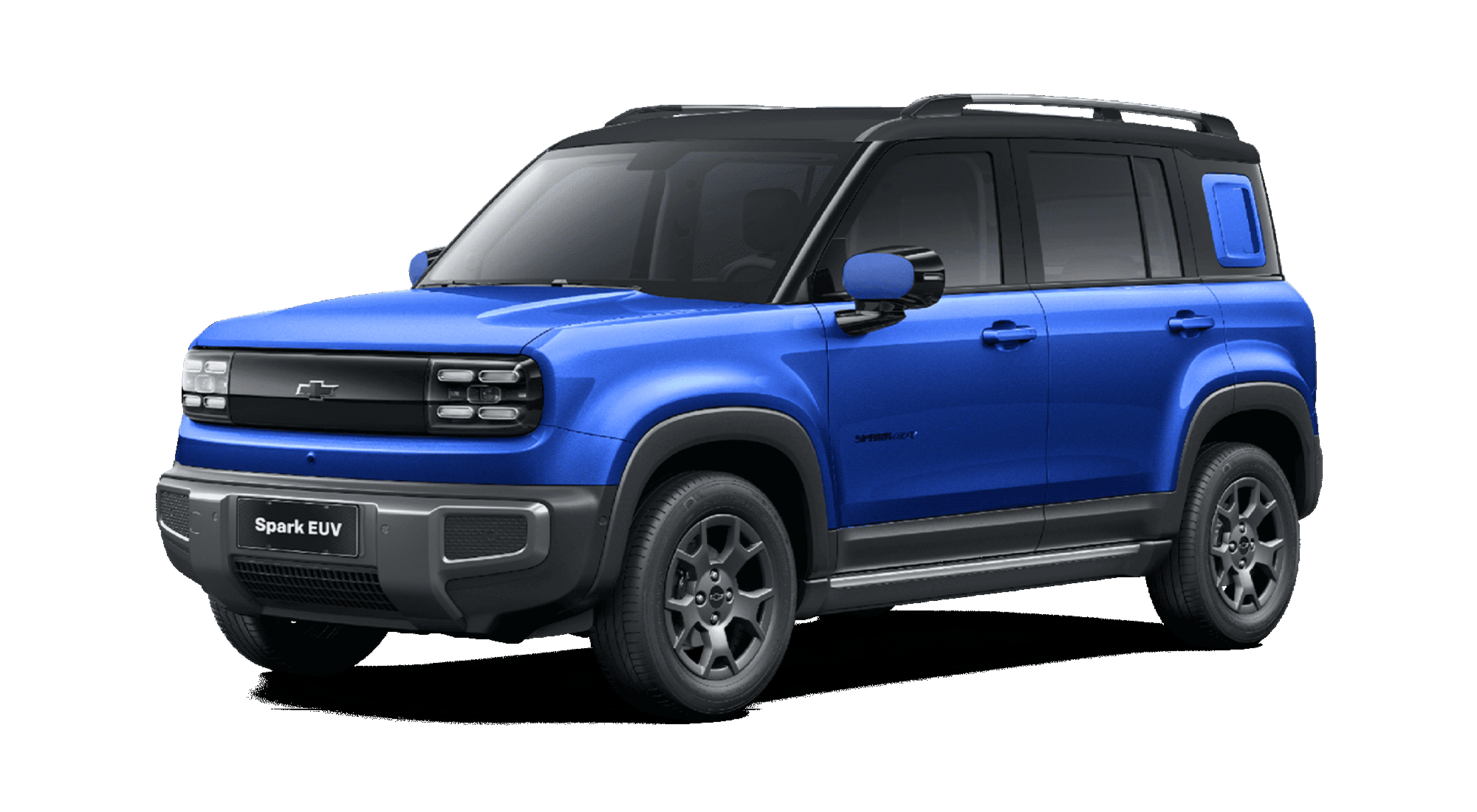 Exterior Spark EUV color azul tormenta