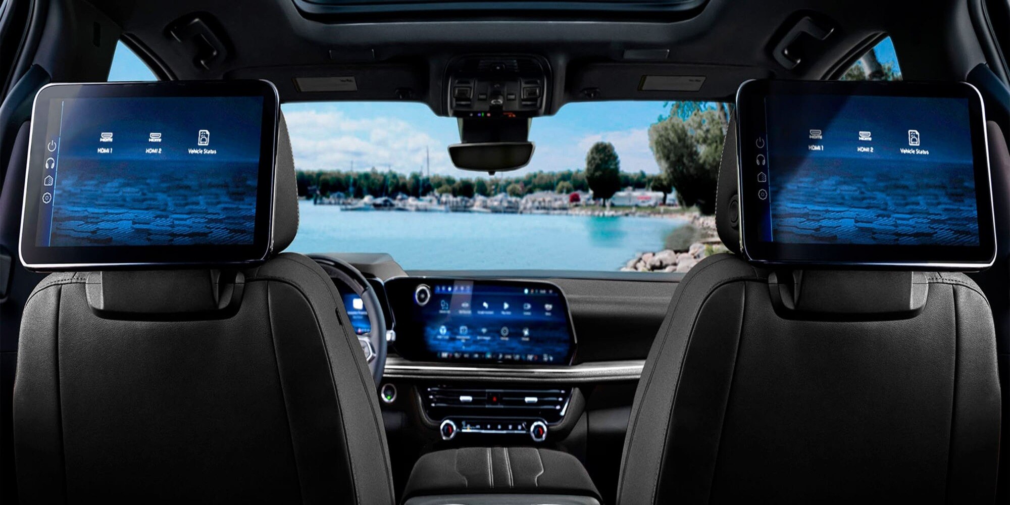 chevrolet chile tahoe trasero pantallas
